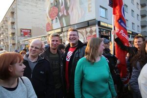 Die SPD Falkplatz-Arnimplatz mit Knut Lambertin