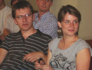 Philipp Kramp und Franziska Drohsel